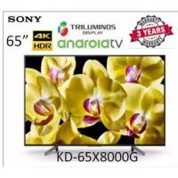 ราคา Sony Bravia LED 4K (HDR) Android TV รุ่น KD-65X8000G ขนาด 65นิ้ว X8000G Series 65X8000G (7109502880)