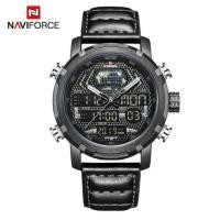 ราคา NEW นาฬิกา นาฬิกา naviforce แท้ ของแท้ราคาถูก รุ่น NF9160 B/GY/B สายหนังสีดำเทา รับประกัน 1ปี มีเก็บเงินปลายทาง (2090928777)