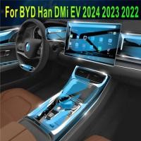 ราคา For BYD Han DMi EV 2024 2023 2022 Accessories Car interior film transparent TPU Gear Panel Center C (45003572564)