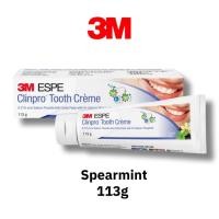 ราคา 3m Spearmint Clinpro ฟันครีม 0.21% โซเดียมฟลูออไรด์ยาสีฟันป้องกันฟันผุ 113g (29461400626)