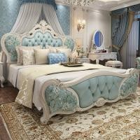 ราคา เตียงฝรั่งเศสสไตล์ยุโรปสไตล์ยุโรป1.8เตียงเจ้าหญิงเตียงคู่ขายส่งสไตล์เตียงใหญ่เจ้าของเตียงหรูหราข้าวแต่งงานเตียงเจนยุโรป วีพิกเซล (56101508021)