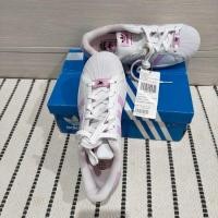 ราคา รองเท้า Adidas รุ่น SuperStar สีขาวคาดสีชมพู US 5.5 / UK 4 / EU 36 2/3 (54502860017)