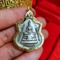 ราคา ที่หลวงพ่อโสธรด้านหลังราชวงศ์จักรี 9 รัชกาลเลี่ยมกรอบทองไมครอนกันน้ำอย่างดี (5485654945)