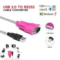 ราคา USB 2.0 to RS232 Female DB9 Serial Adapter Cable 1.8m, with CD / PL2303 Chipset (29953326611)