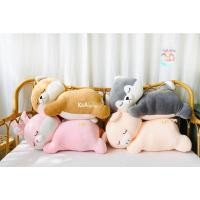 ราคา ตุ๊กตานอนหลับ ตุ๊กตาหลับตา กระต่าย หมู หมี โคล่า หมา ชิบะ ฮักกี้ นุ่มนิ่ม ใยไมโคร 24 นิ้ว (21937475628)