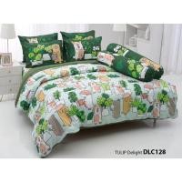 ราคา ลิขสิทธิ์แท้%DLC 128 ลายหมาจ๋า :Tulip Delight ชุดเครื่องนอนทิวลิป ลายการ์ตูนลิขสิทธ์ ผ้าปู 3.5,5,6ฟุต ผ้านวม (23528840228)