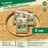 ราคา ข้าวฮางงอกหอมมะลิ ชุดอิ่มสุขภาพดี GABA RICEข้าวออร์แกนิก จำนวน 3 กิโลกรัม (แพคสุญญากาศ) (24981127429)