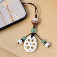 ราคา ผลไม้งาช้างโพธิ์โลตัสชิ้นโซ่โทรศัพท์มือถือเชือกถักจี้โลตัสจี้กระเป๋าเป้สะพายหลังจี้ตกแต่งที่เรียบง่ายเฉพาะบุคลิ (48105319449)