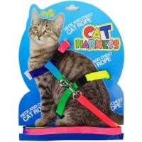 ราคา Cat Accessories สายรัดจูงแมว สายจูงรัดอก ขนาดยาว 120 ซม.มีให้เลือก 5 สี (833530588)