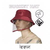 ราคา ISSUE RED BUCKET HAT ของแท้ 100% หมวกบักเก็ตสีแดงกันน้ำกันยูวี (7983653551)