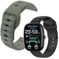 ราคา AUKEY SW-2S สมาร์ทวอท์ชสายนาฬิกาซิลิโคนสายรัดข้อมือสําหรับ AUKEY SW-1S สมาร์ทนาฬิกาป้องกันหน้าจอฟิล์มสร้อยข้อมือกีฬาอุปกรณ์เสริม (50302762900)