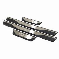 ราคา For MG 4 MG4 EV 2021 2022 2023 2024 Door Sill Kick Scuff Plate Guard Pedal Cover Trim Protective St (46504489433)
