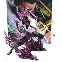 ราคา 35cm One PieceAnimal Figures Dracule Mihawk Figure Excellent Model PVC Statue Collection Model Doll Orgaments Toys Gift (29136884078)