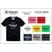 ราคา A-FITCH Supersoft T-Shirt SP-2420 เสื้อยืด คอกลม สกรีนกำมะหยี่ ลายสวย ผ้านุ่ม สวมใส่สบาย (17166754120)
