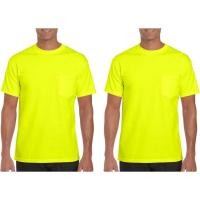 ราคา Fashion TrendsGildan Adult DryBlend Workwear T-Shirts with Pocket, 2-Pack (25984040048)