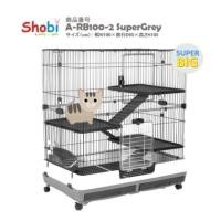 ราคา ‼️ส่งต่อ‼️ กรง Shobi super big (3 ชั้น) ขนาด 100*65*106 ซม.(ใหญ่พิเศษ!!) แถมฟรีห้องน้ำขนาด 43 ซม. (15723602013)