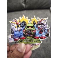 ราคา สติ๊กเกอร์กันดั้ม SD น่ารักๆ (29766378494)