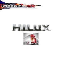 ราคา logo HILUX ชุปโครเมี่ยม โลโก้ ไฮลัค Chrome 1 ชิ้น ติด Vigo Vigo Champ โลโก้ชุปอย่างดี เกรดห้าง toyota (รับประกัน 6 เดือน (27912350082)