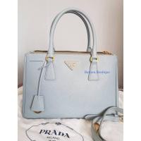 ราคา กระเป๋า Prada Saffiano double zip size30 (8054291786)