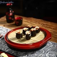 ราคา ใช่แล้ว จานบะหมี่เย็น,อเนกประสงค์พร้อมเสื่อไม้ไผ่ จานบะหมี่โซบะ,จานซอสพลาสติกแฟชั่นสไตล์ญี่ปุ่นถาดอาหารซูชิปาร์ตี้ (48405651007)