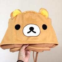 ราคา ผ้าห่ม มีหมวกคลุม ลาย rilakkuma (3839358)
