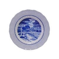 ราคา จานลายคราม Blue Nikko แท้ Japan (29166359283)