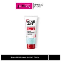 ราคา Acne-Aid Blackhead Scrub Oil Control แอคเน่-เอด แบลคเฮด สครับ ออยล์ คอนโทรล สครับผิวหน้า [100ml] (24413708609)