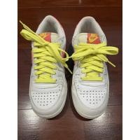 ราคา รองเท้า ไนกี้ ไซด์ 36 หนังสีขาว สวูดสีชมพู เชือกผูกสีเหลือง มือ 2 จ้า (8183710348)