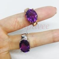 ราคา แหวนพลอยใหญ่ อเมทิสต์ (293972697)