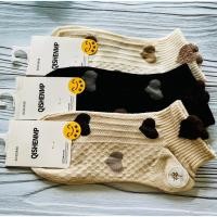 ราคา MM34 Qishen Socks Love Cute Motif ถุงเท้าสําหรับวัยรุ่นและผู้ใหญ่ (40070829944)