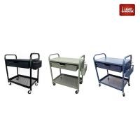 ราคา ชั้นวาง ปริ้นเตอร์ เหล็กมีล้อ ikea ชั้นวางอีเกีย #WK830571 มี 3 สีดำ , สีน้ำเงิน , สีเขียว (13612985386)