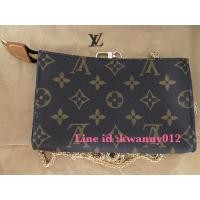 ราคา LV ลูก bucket size pm มือสอง ของแท้ แถมสายโซ่ยาวฟรี!! (3387898985)