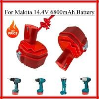 ราคา PA14 แบตเตอรี่ทดแทน 14.4V 6800mAh, แบตเตอรี่ Ni-mh สำหรับ Makita 1420 1422 1433 1434 1435 1435F 1926 (48751244061)