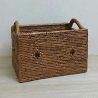 ราคา ตะกร้าหวาย Handmade สินค้าญี่ปุ่นมือสอง (320968592)