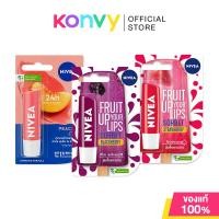 ราคา NIVEA Lip Shine 4.8g นีเวีย ผลิตภัณฑ์บำรุงริมฝีปาก (Blackberry/Strawberry/Peachy C & E) (21451798614)