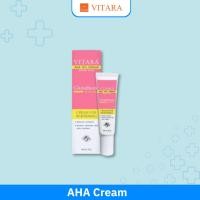 ราคา Vitara AHA Cream 10% Plus Glutathione ไวทาร่า ครีมบำรุง ผิวขาว กระจ่างใส ขนาด 20 กรัม จำนวน 1 หลอด (28780077956)