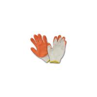 ราคา ถุงมือผ้าเคลือบยาง สีส้ม (23547444693)