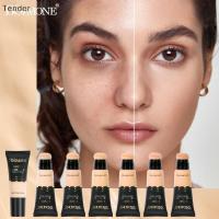 ราคา [ที่ต้องการ] BIMHONE Coverage Foundation Long-Lasting Oil Control Waterproof Liquid Foundation Matte Finish Concealer With Sponge Brush Head [ขาย] (48955659805)