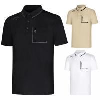 ราคา [Callaway] เสื้อยืดแขนสั้นผู้ชายกอล์ฟ Slim-Fit Breathable T24006L เสื้อโปโลแห้งเร็วกีฬากลางแจ้ง UVJN (41627769629)