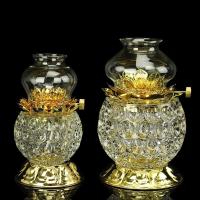 ราคา คริสตัลเคลือบพิธีพระพุทธรูปน้ํามันโคมไฟครัวเรือนเนยโคมไฟ การเปลี่ยนแปลง โคมไฟโลตัสโคมไฟน้ํามันผักโคมไฟวัดพระพุทธรูปวัดลดแสงโคมไ (45852652268)