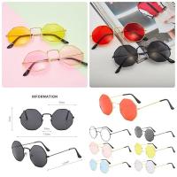 ราคา แว่นกันแดด กรอบโลหะ ทรงแปดเหลี่ยม Sunglasses แว่นตากันแดด แว่น z แว่นตา (26579222653)