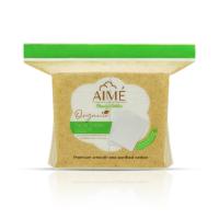 ราคา AIME FACIAL COTTON PAD ORGANIC : เอเม่ สำลี เช็ดหน้า ออร์แกนิค 100% x 1 ชิ้น abcmall (7384157193)