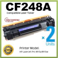 ราคา ** Pack 2 ** Discount4U ตลับหมึกเลเซอร์เทียบเท่า Toner HP CF248AHP LaserJet Pro M15a/M15w HP LaserJet Pro M28a/M28w (2689516897)