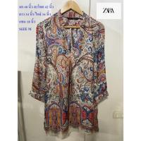 ราคา ZARA#ซาร่า ชุดเดรส อก 40 นิ้ว สะโพก 42 นิ้ว ยาว 34 นิ้ว ไหล่ 16 นิ้ว แขน 18 นิ้ว SIZE M สภาพดี ไม่มีตำหนิจ้า (25241225546)