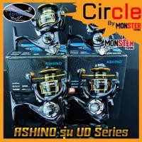 ราคา รอกสปินนิ่ง อาชิโน่ ASHINO UD 1000/2000/3000/4000/5000/6000 (BLACK GOLD) (14802869084)