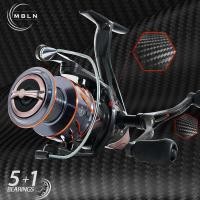 ราคา รอกตกปลาคาร์บอนไฟเบอร์แบบเต็มรูปแบบ อัตราส่วนความเร็วสูง พร้อมล้อหมุน และแขนมือสองข้าง เพื่อประสิทธิภาพในการตกปลา (45003868951)