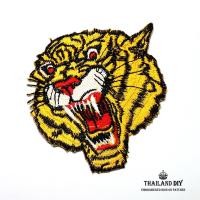 ราคา ตัวรีดติดเสื้อ เสือ เสือโคร่ง หัวเสือ ลายสัตว์ เท่ wop Tiger Head Patch งานปัก DIY ตัวรีด อาร์ม ติดเสื้อ ตัวรีดติดกางเกง (9702686563)