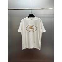 ราคา ◙Burberry2026ต้นฤดูใบไม้ผลิสไตล์ใหม่เสื้อยืดแขนสั้นผู้ชายผู้หญิงคู่กีฬาแขนสั้นSlim-Fit Creative Lightหรูหราฐานด้านในธุรกิจแนวโน้มอเมริกัน 4U2V (49105268239)