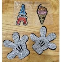 ราคา ตัวรีดลายการ์ตูนมิกกี้ ไอศกรีม ไอเฟล (1420811656)