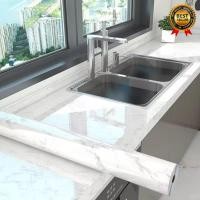 ราคา วอลเปเปอร์สติกเกอร์ติดผนังลายหินอ่อน / สติ๊กเกอร์ไวนิลลายหินอ่อน / วอลเปเปอร์ลายหินอ่อน (46454995345)